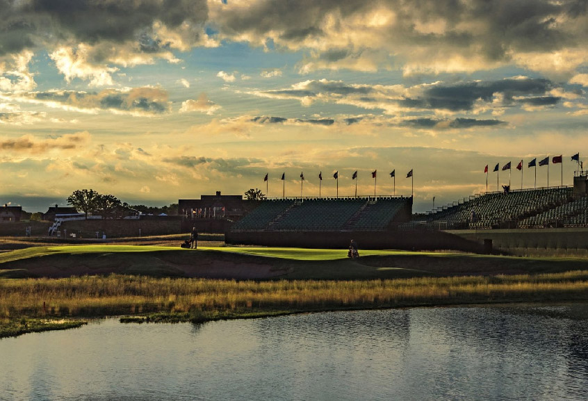 Image of US Open stands